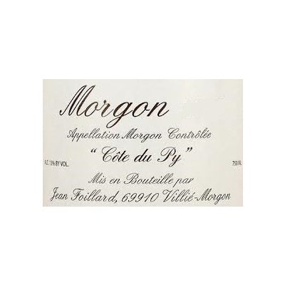 Jean Foillard, Morgon, Cote du Py