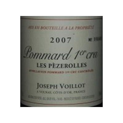 Domaine Joseph Voillot, Pommard Premier Cru, Les Pezerolles
