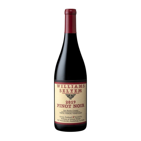 Williams Selyem, Pinot Noir Vista Verde, San Benito County