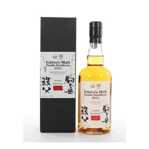 Ichiro, Blended Malt Double Distilleries Chichibu x Komagatake Bottled 2021