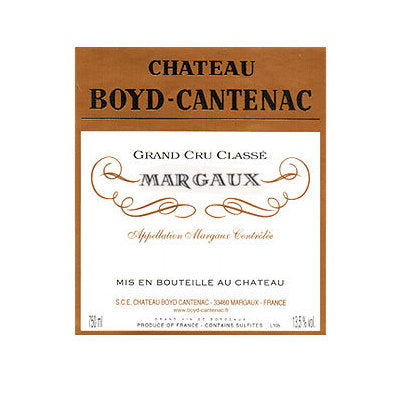 Chateau Boyd-Cantenac 3eme Cru Classe, Margaux