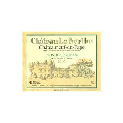 Chateau La Nerthe, Chateauneuf-du-Pape, Beauvenir Blanc