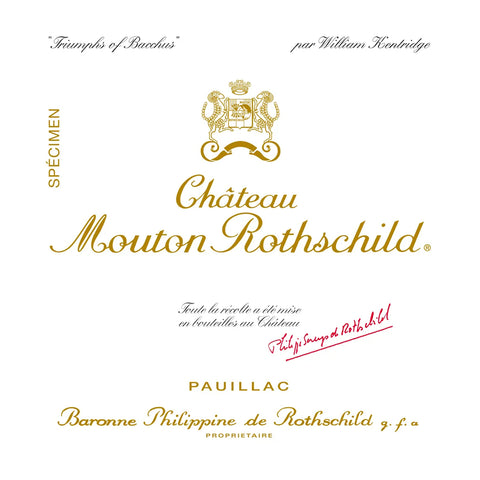 Chateau Mouton Rothschild Premier Cru Classe, Pauillac