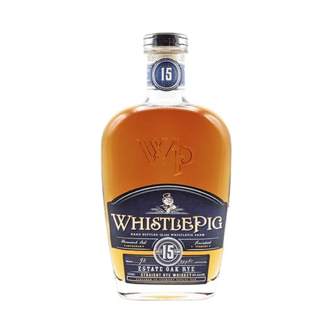 WhistlePig, Straight Rye Estate Oak 15YO