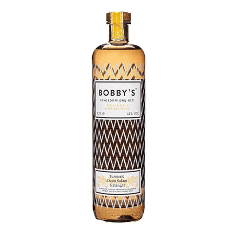 Bobbys, Schiedam Dry Gin, Pinang Raci
