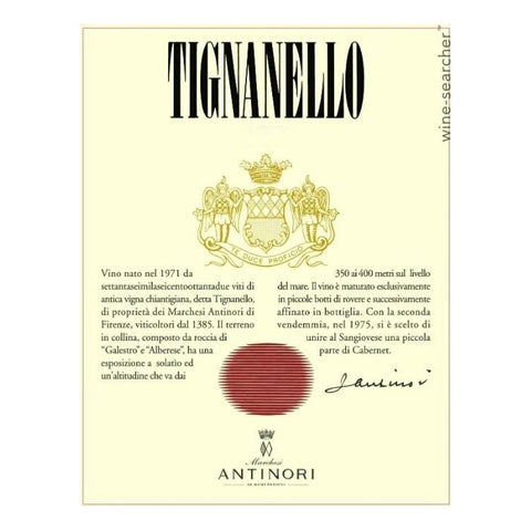 Antinori, Tignanello, IGT
