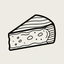 Brie Cheese Icon