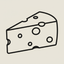 Cheddar Cheese Icon