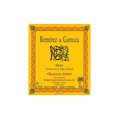 Remirez de Ganuza, Reserva, Rioja