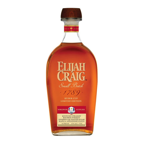 Elijah Craig, Kentucky Straight Bourbon Small Batch Ryder Cup Commemorative Bottling