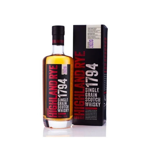 Arbikie, Single Grain 1794 Highland Rye Batch 22, Highlands