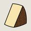 Manchego Curado Cheese Icon