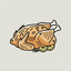 Roast Chicken Icon