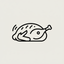 Roast Duck Icon