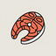 Salmon Steaks Icon