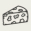 Truffle Pecorino Cheese Icon