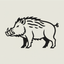 Wild Boar Icon